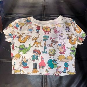 Cropped Nickelodeon Tee